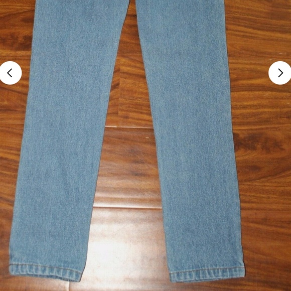NWT $49 GB GIRLS Blue Jeans Embellished Crystal Beaded Jeans Size 10 - Picture 10 of 10